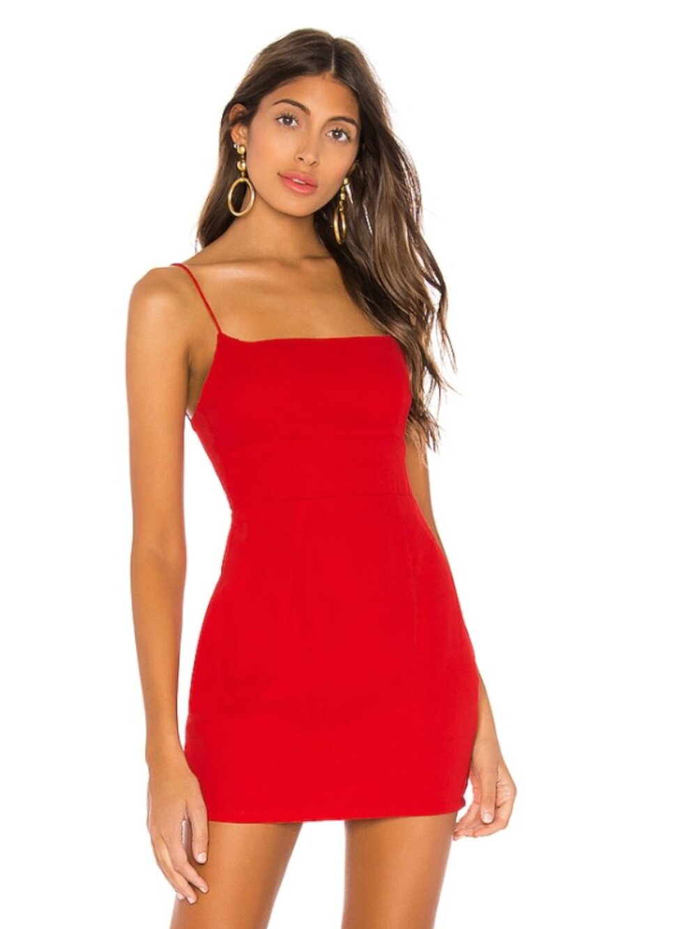 superdown Dixie Backless Dress Red Small Revolve